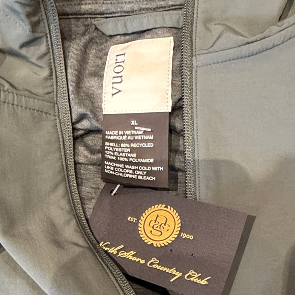 Vuori Sunday Element Jacket - Mens XL Green. - Picture 4 of 4